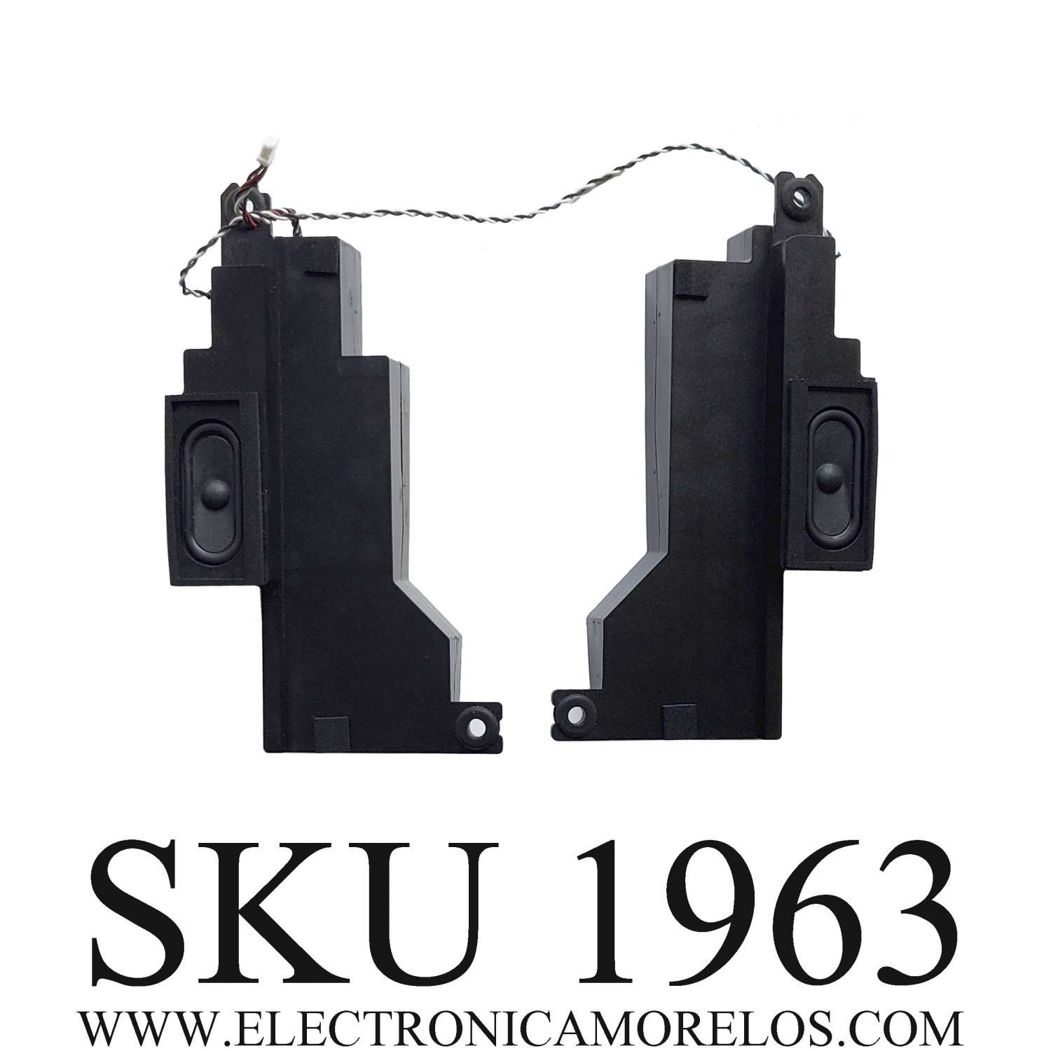 KIT DE BOCINAS PARA COMPUTADORA HP / NUMERO DE PARTE 849033-001 / 20287004 / 35N83SATP00 / MODELO HP PAVILION 27-A010	